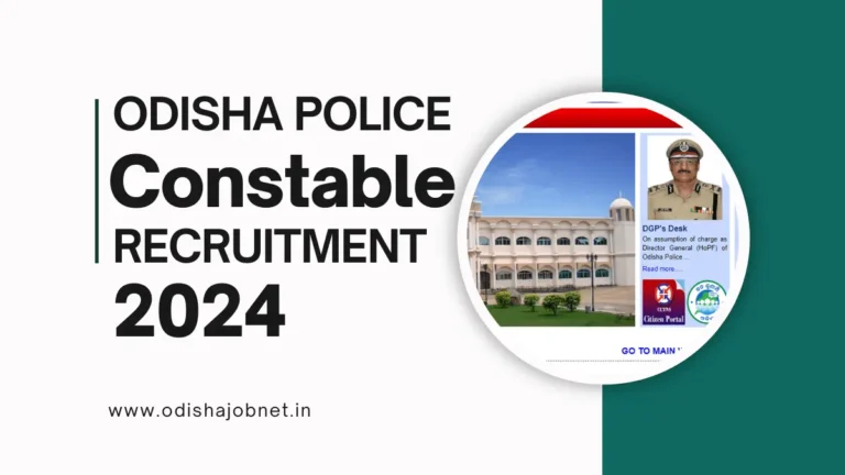 Odisha Police Constable Recruitment 2024 Apply 1360 Post