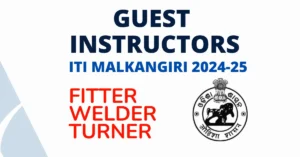 Guest Instructors ITI Malkangiri various post