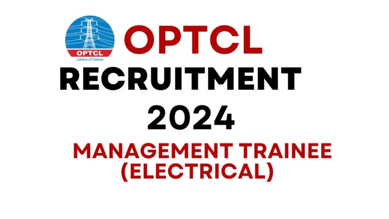 OPTCL Recruitment 2024