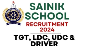 Odisha Sainik School Recruitment 2024