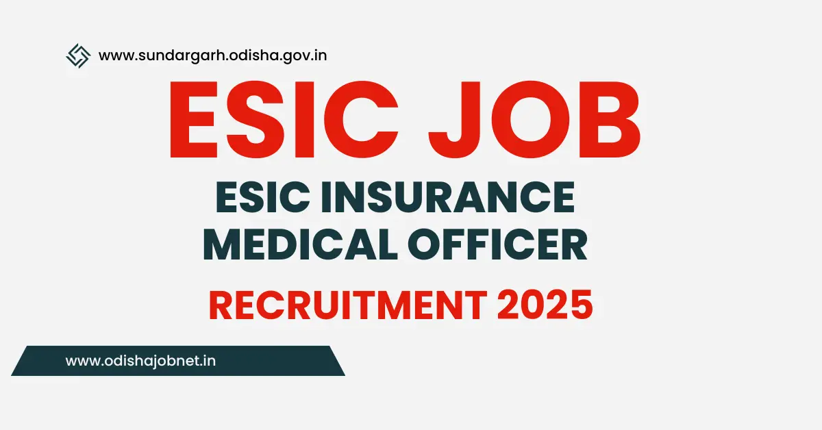 ESIC IMO Recruitment 2025 for 608 Posts