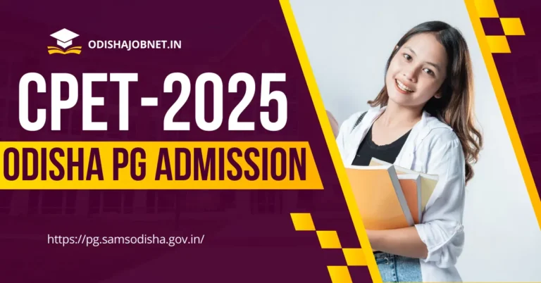Odisha PG Admission 2025 thumbnail