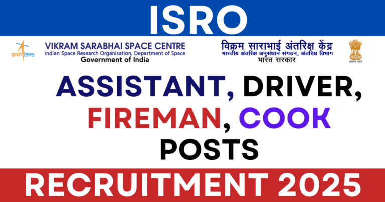 ISRO VSSC Recruitment 2025
