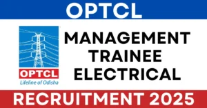 OPTCL MT Electrical Recruitment 2025