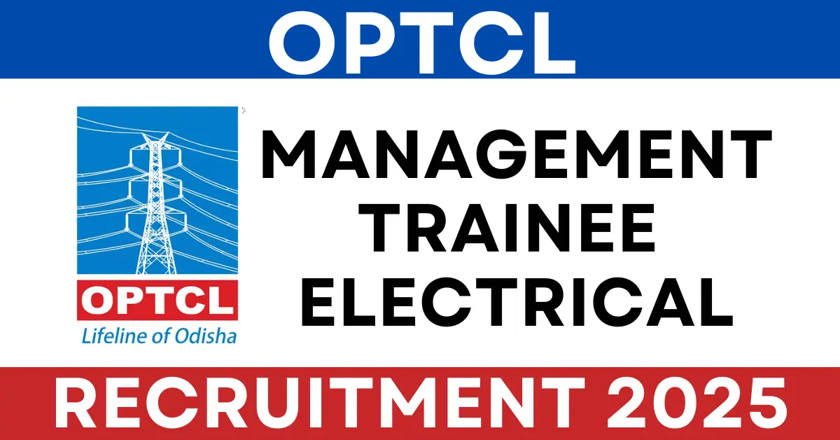OPTCL MT Electrical Recruitment 2025