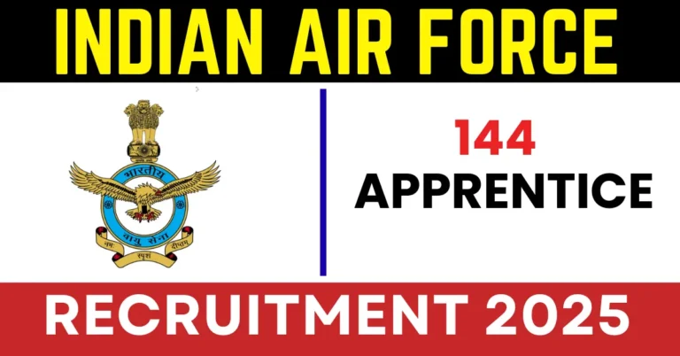 Indian Air Force Apprentice Recruitment 2025