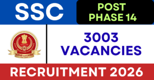 SSC Recruitment 2026