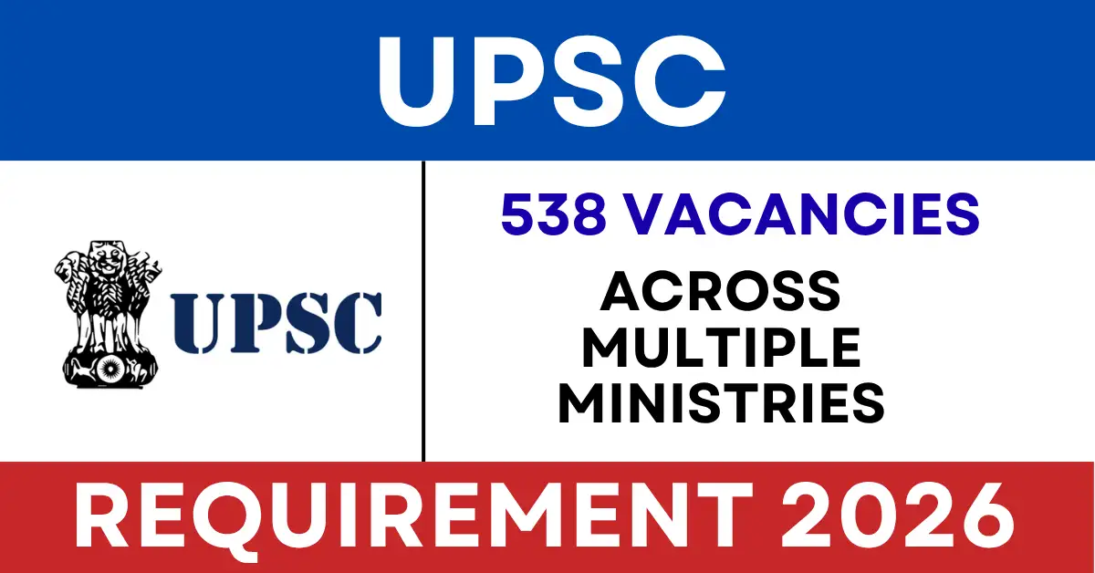 UPSC Recruitment 2026