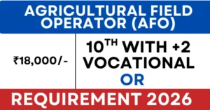 ICAR-CRRI Agricultural Field Operator Recruitment 2026